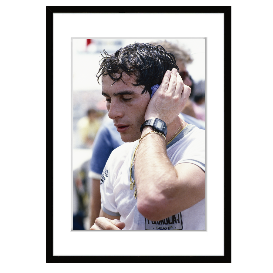 Ayrton Senna fin de course