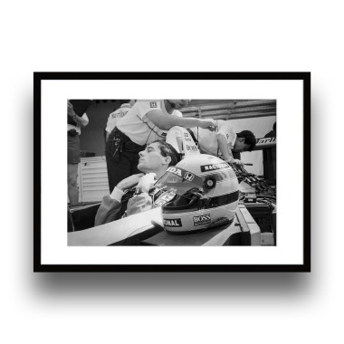 Ayrton Senna se concentre 1