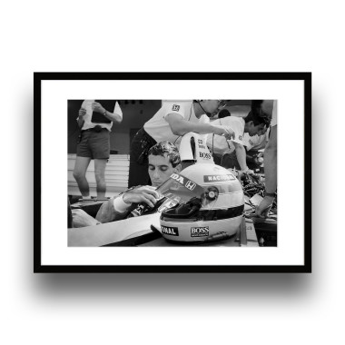 Ayrton Senna se concentre 2
