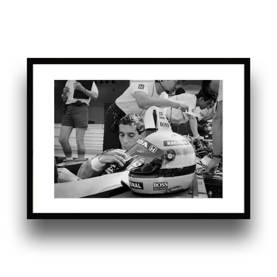 Ayrton Senna se concentre 2