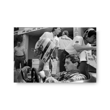 Ayrton Senna se concentre 3
