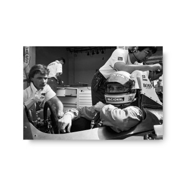 Ayrton Senna se concentre 4